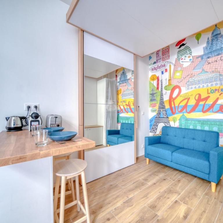 Tiny studio canal st martin Buttes Chaumont - Appartamento - 1