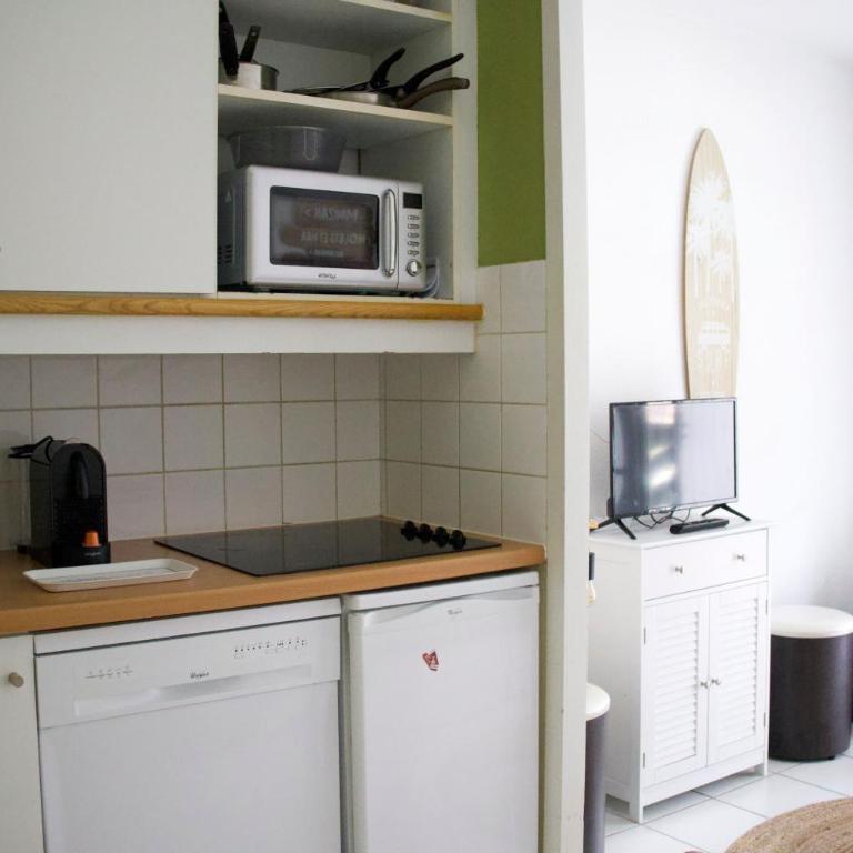 Les Fougères – T1 bis 4 pers Piscines Plage - Appartement - 9