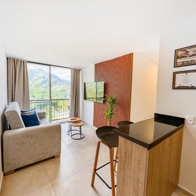 Apartamento en Armenia con vista a la montaña, hasta 6 personas - Apartamento de 2 dormitorios - 16