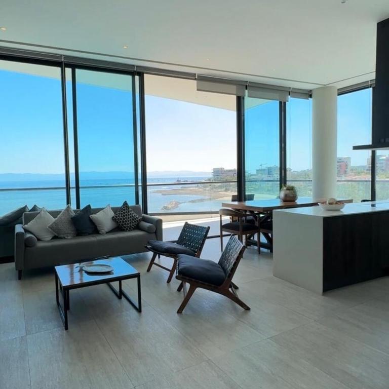 Beachfront Luxury Bucerías Top View - Apartamento de 3 dormitorios con vistas al mar - 4