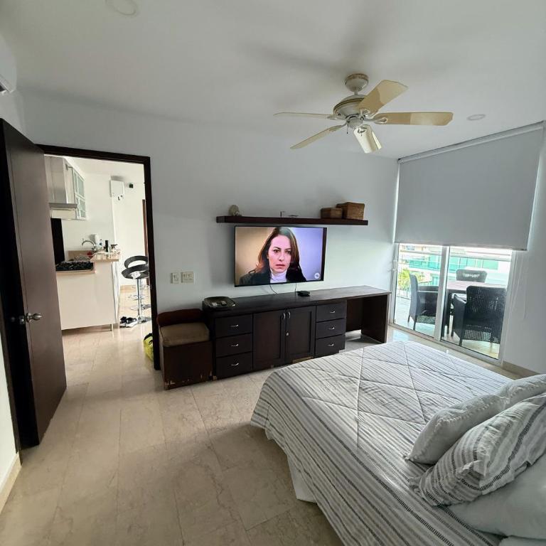 Morros cerca al hotel las Américas centro de convenciones - One-Bedroom Apartment - 21