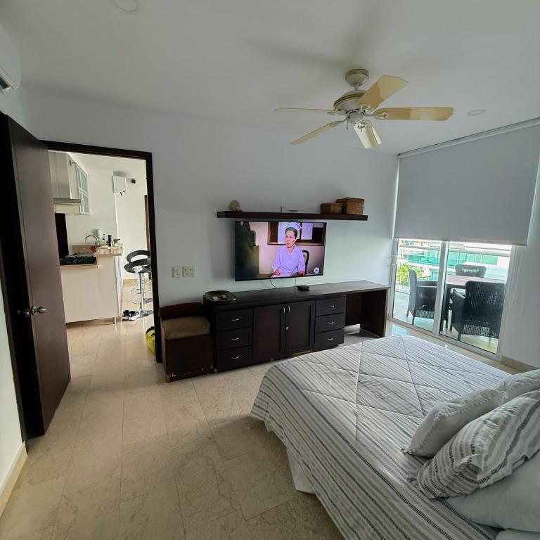 Morros cerca al hotel las Américas centro de convenciones - One-Bedroom Apartment - 25