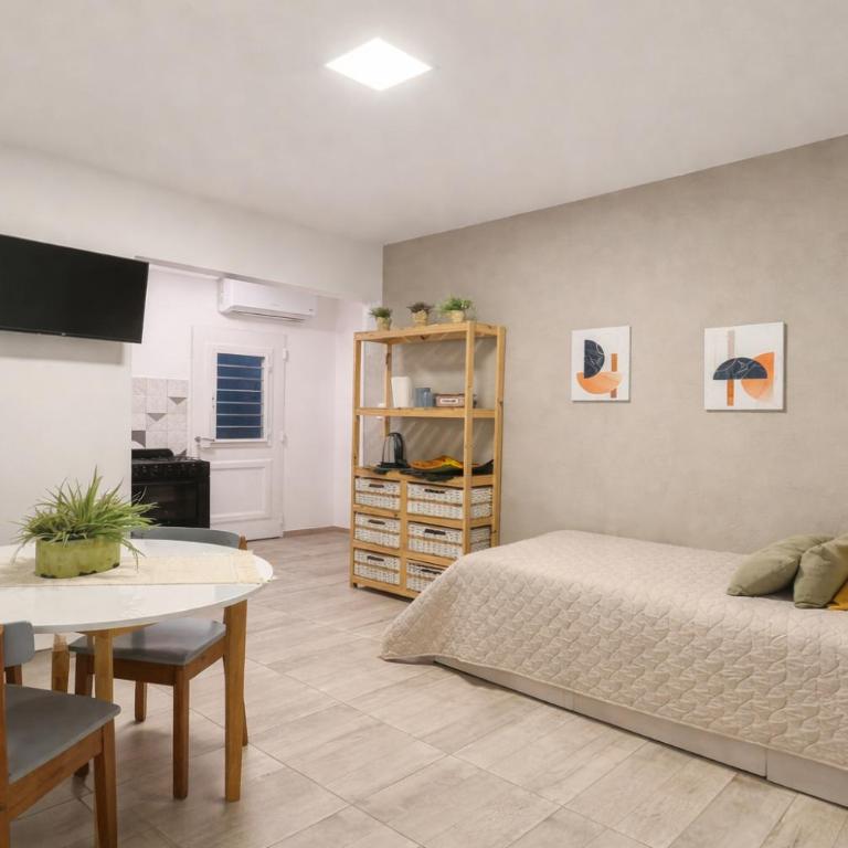 Departamento moderno equipado en vicente López con ubicacion inmejorable , 100 metros del tren , cerca de River, tecnopolis , a pasos tenes todo - Apartamento de 1 dormitorio - 1