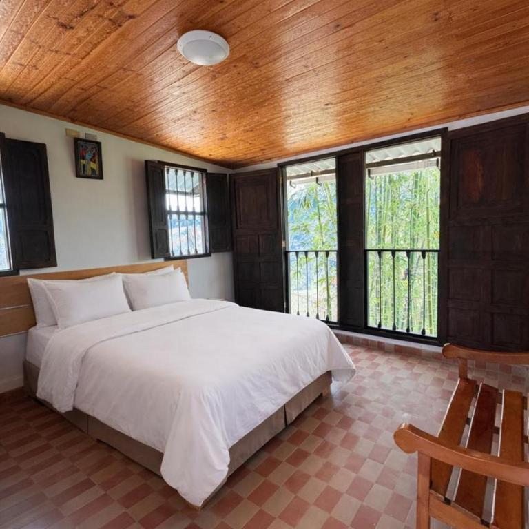 Ecohotel Naranjos - Habitación Doble con vistas al jardín - 6
