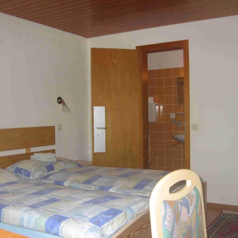 Hotel-Restaurant Stechelberg Bed & Breakfast - Doppelzimmer mit eigenem Bad - 3