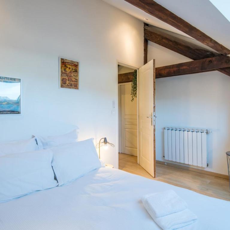 Appt Duplex La Ganterie, fibre en centre-ville - Appartement 1 Chambre Deluxe - Vue sur Ville - 10