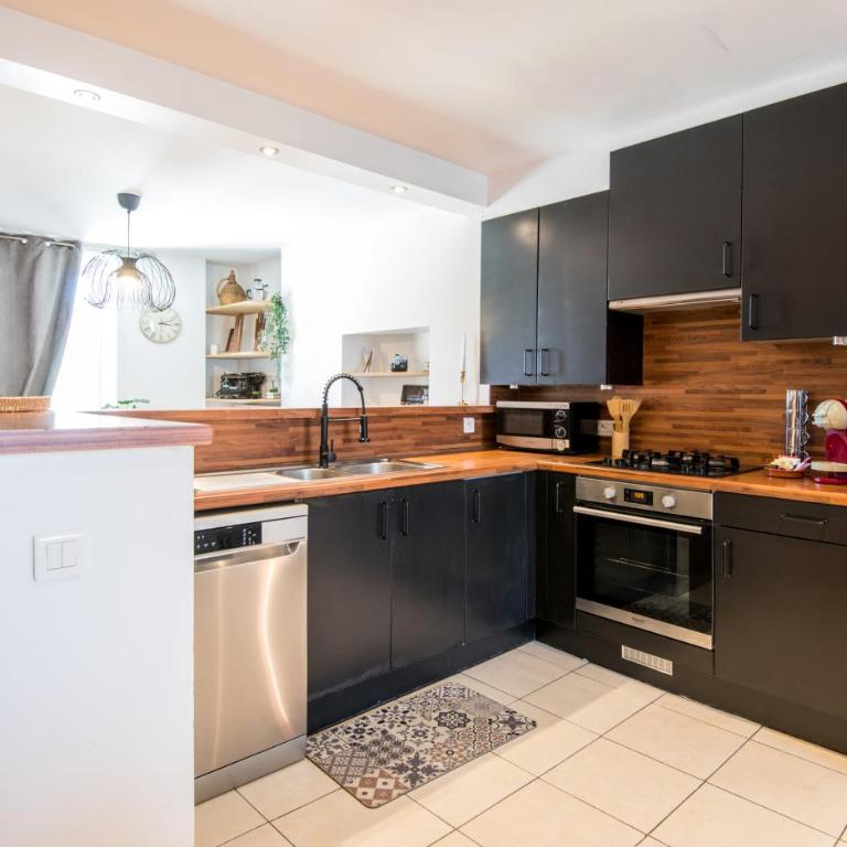 Appt Duplex La Ganterie, fibre en centre-ville - Appartement 1 Chambre Deluxe - Vue sur Ville - 15