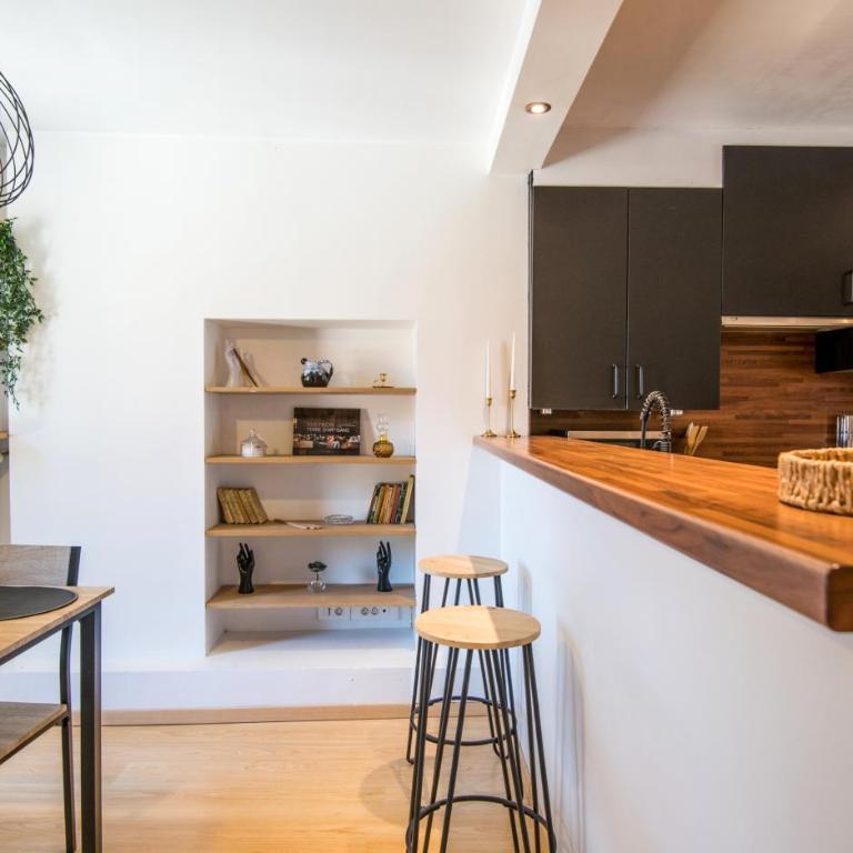 Appt Duplex La Ganterie, fibre en centre-ville - Appartement 1 Chambre Deluxe - Vue sur Ville - 12
