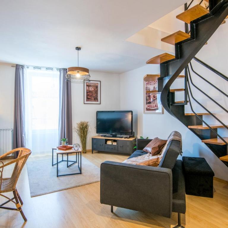 Appt Duplex La Ganterie, fibre en centre-ville - Appartement 1 Chambre Deluxe - Vue sur Ville - 25