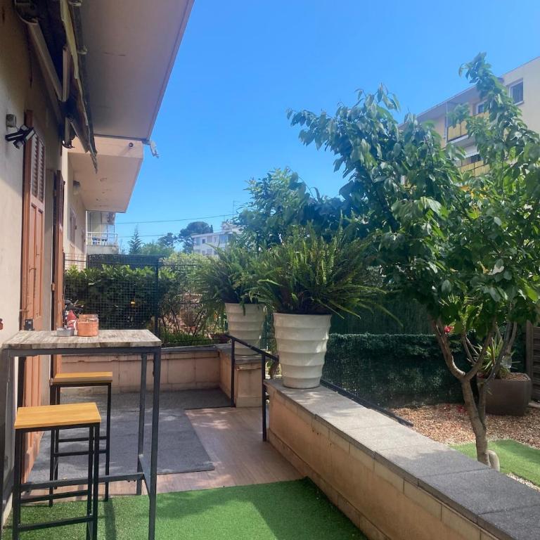Appartement jardin - Appartement 3 Chambres - 37