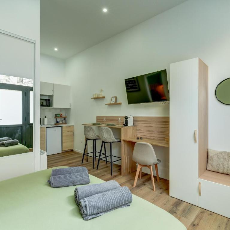 L'Horizon - Suite contemporaine au coeur de Lyon - One-Bedroom Apartment - 8