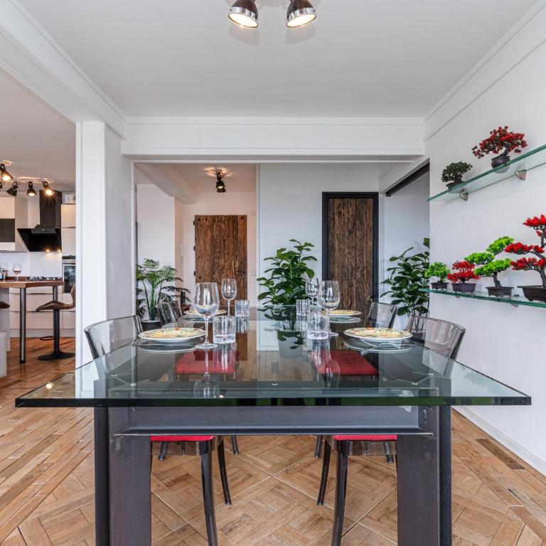 Loft Style 1 Bdr - Panoramic view Swimming Pool & Garage - Appartement 1 Chambre avec Vue sur la Mer et Balcon - 29