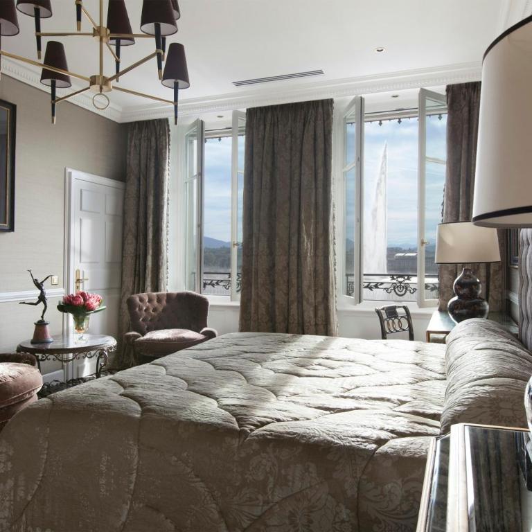 Hotel d'Angleterre - Chambre Lit King-Size Exclusive - Vue sur Lac - 12