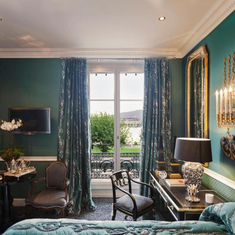Hotel d'Angleterre - Chambre Lit King-Size Exclusive - Vue sur Lac - 16