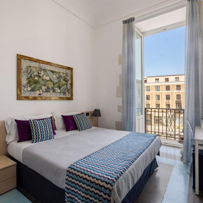 Archimede Charm B&B - Historical Palace in Ortigia - Camera Matrimoniale con Balcone - 6