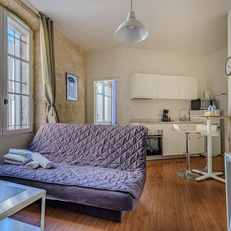 Marceau - T2 avec 1 Chambre 1 Salle de Bain et 1 Canapé Lit - One-Bedroom Apartment - 18
