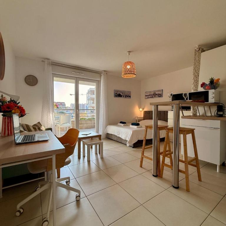 Le Mila By ApiRent #Terrasse #Wi-Fi #Parking - Studio Supérieur - 10