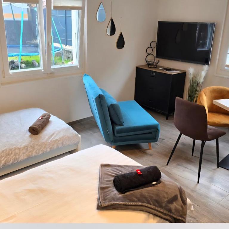 Le Petit Beurre de cacahuète et Le Poivre et Sel - Studio mit Kingsize-Bett - 7