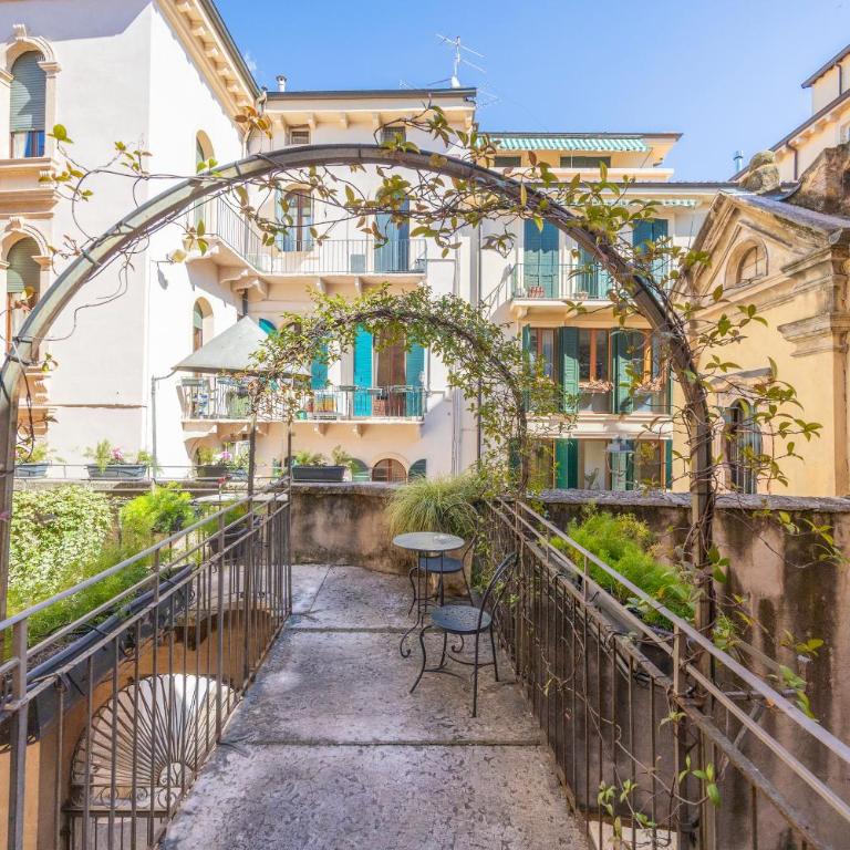Residenza Palazzo Negri - Camera Matrimoniale con Terrazza e Vista Città - 15