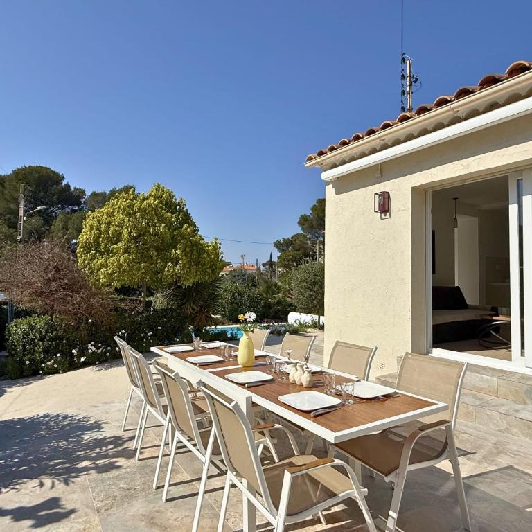 Villa avec jacuzzi & piscine - proche port & plages - Villa - 42