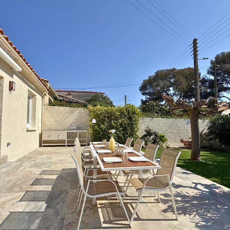 Villa avec jacuzzi & piscine - proche port & plages - Villa - 5