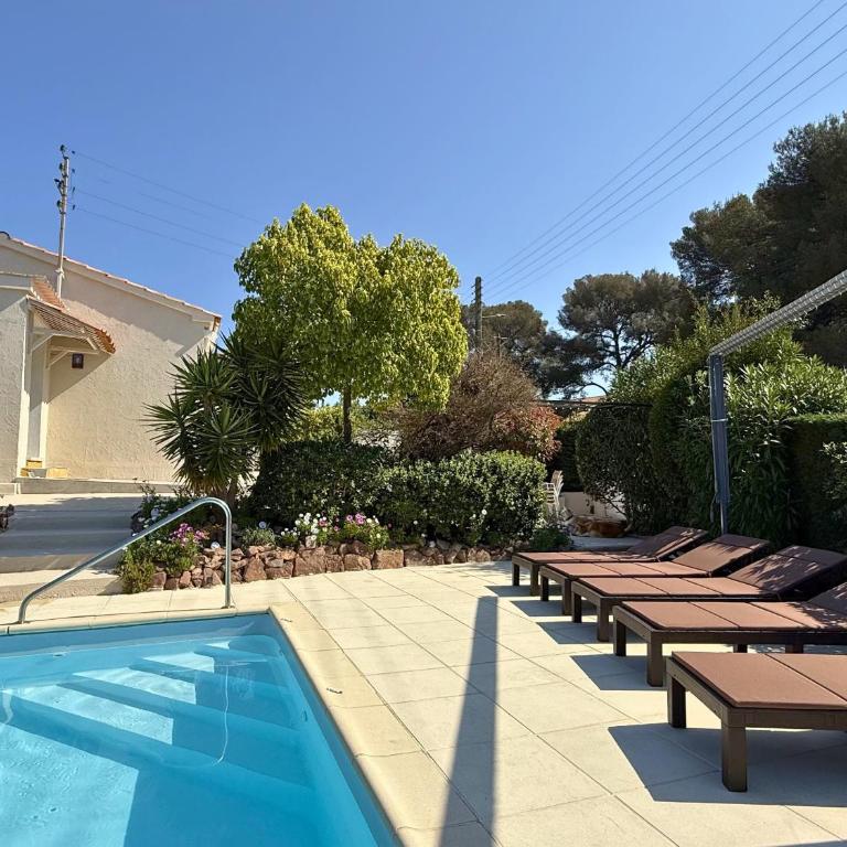 Villa avec jacuzzi & piscine - proche port & plages - Villa - 46