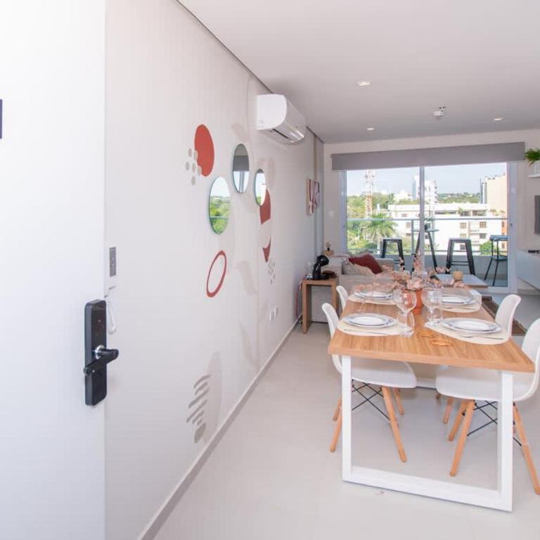 Stylish 1BR with Urban Vista - Apartamento - 10