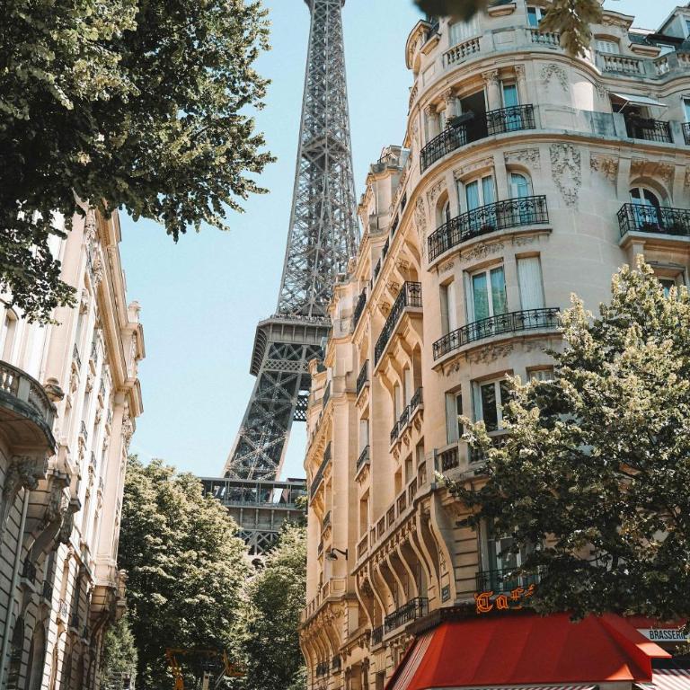 Loft rare avec patio chic - Tour Eiffel - Appartement - 23
