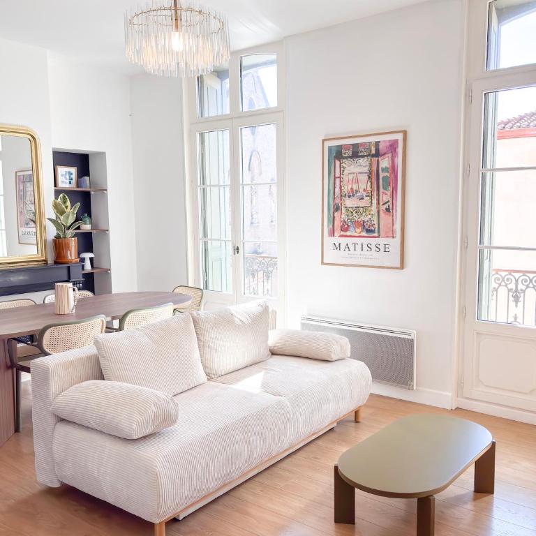 Hyper-centre, lumineux et design - Appartement 2 Chambres avec Balcon - 1