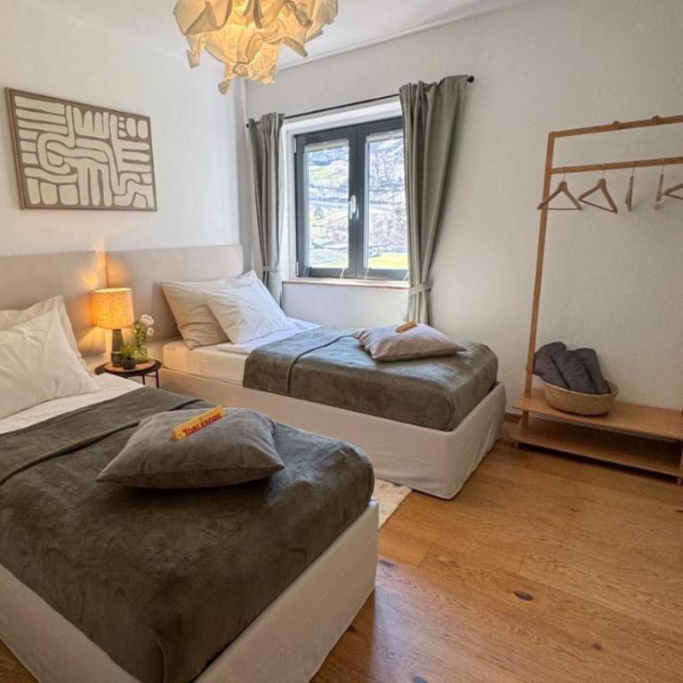 Casita3922, Tor zu Zermatt, Saas-Fee und Visp, Work and Chill Apartement - Nähe Lonza, Free Parking - Apartment mit 1 Schlafzimmer - 5