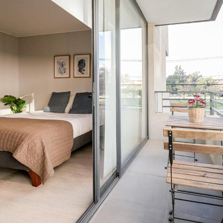 Chic Retreat in Nunoa Perfect Studio for 2 - Apartment - 5