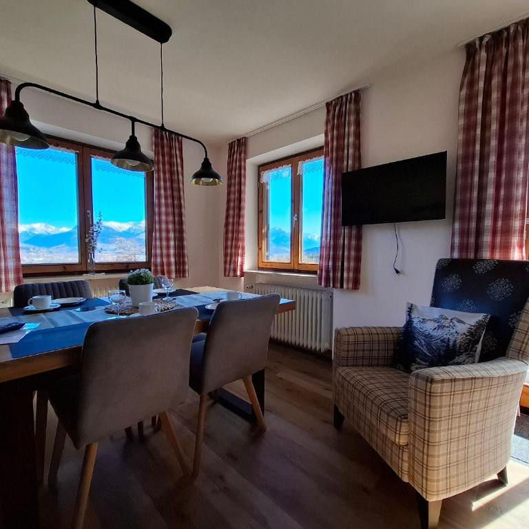 Ferienhof Kühberg mit schönstem Panoramablick - Apartment mit 2 Schlafzimmern und Balkon - 5