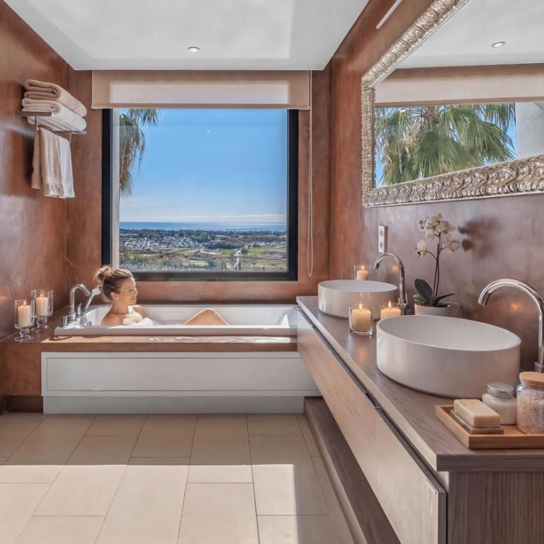 VACATION MARBELLA I Villa Paraiso The View, 6 BDR, Modern Villa, Infinity Heated Pool, Gated Community, Cinema Room, Sea View, Golf Courses - Villa con vistas al mar - 17