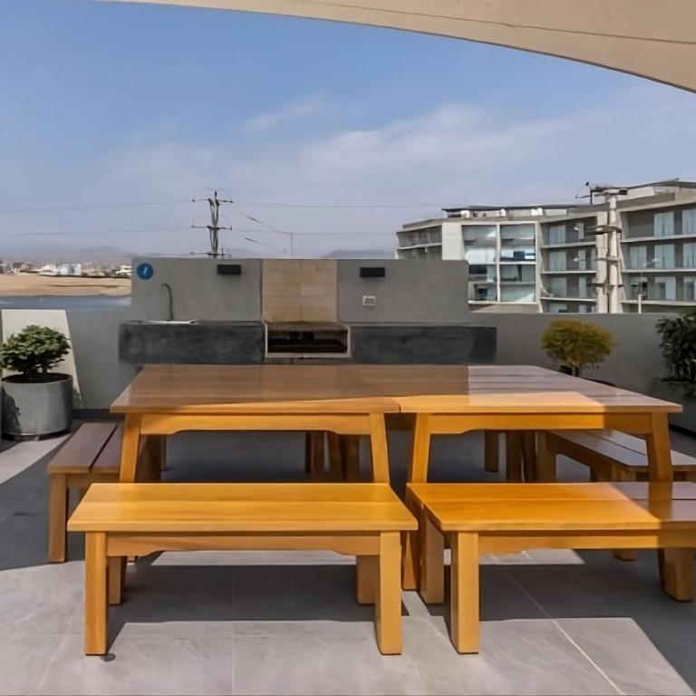 Departamento con vista al Mar - Apartamento de 2 dormitorios con balcón y vistas al mar - 4