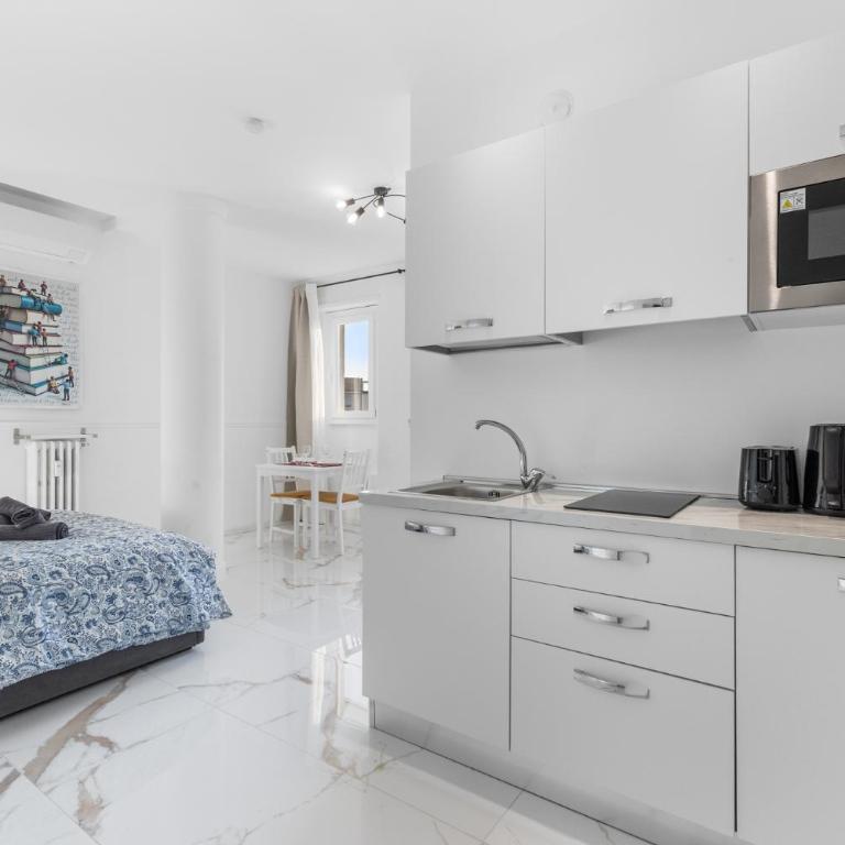 Central Duomo 10 min - Marble Nest - Metro 280m - Appartamento con 1 Camera da Letto - 3