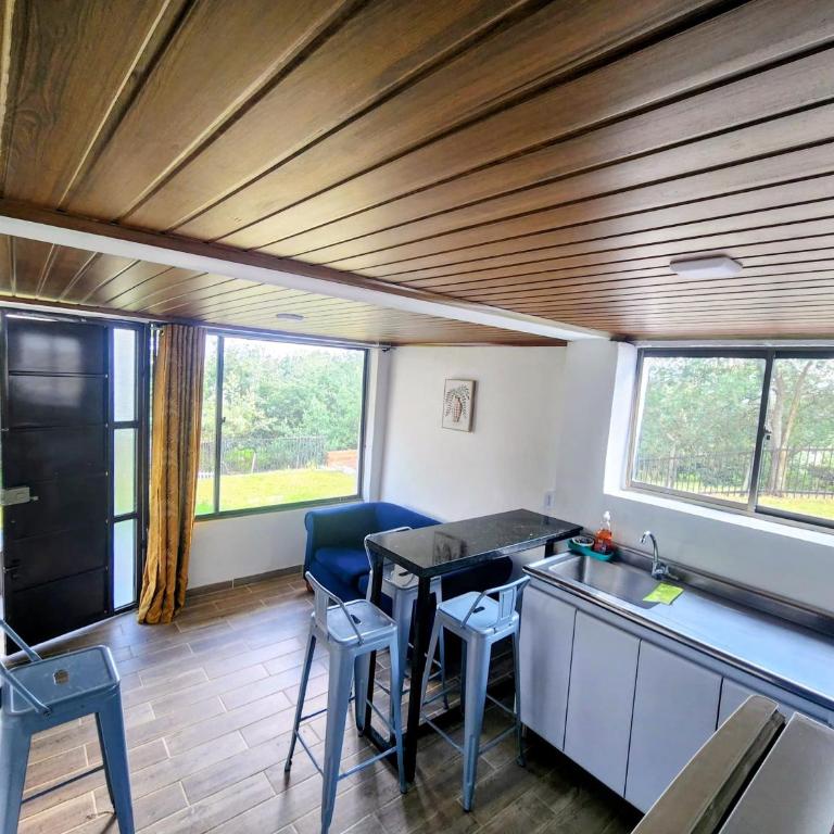 Volterra Guatavita - Apartamento Deluxe de 1 dormitorio con vistas al jardín - 9