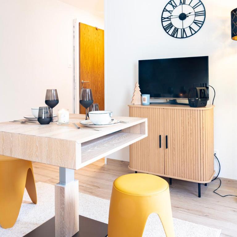 Superbe Studio Morgins au Pied des Pistes avec Piscine - Studio mit Balkon - 5