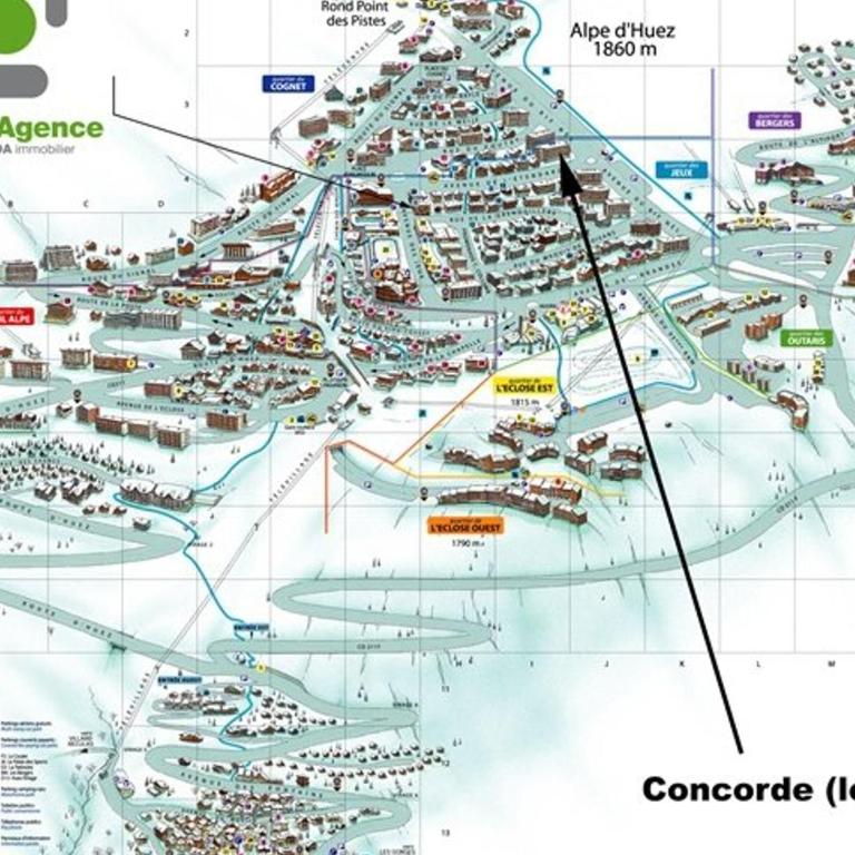 Studio cosy pour 5 pers. à 50m des pistes - Alpe d'Huez - FR-1-405-200 - Appartement - 11