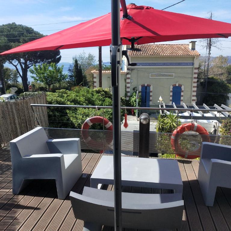 A 80 m de la superbe plage de la fossette, maison façon loft - Appartement 2 Chambres - 1