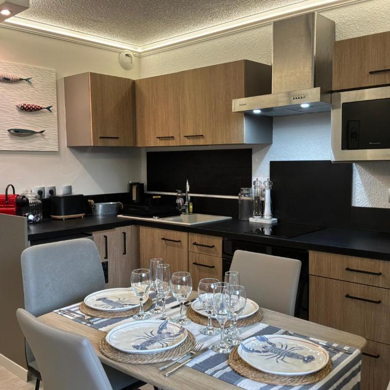 Le Cocon De Cabourg avec terrasse, piscine et tennis - One-Bedroom Apartment with Terrace - 2