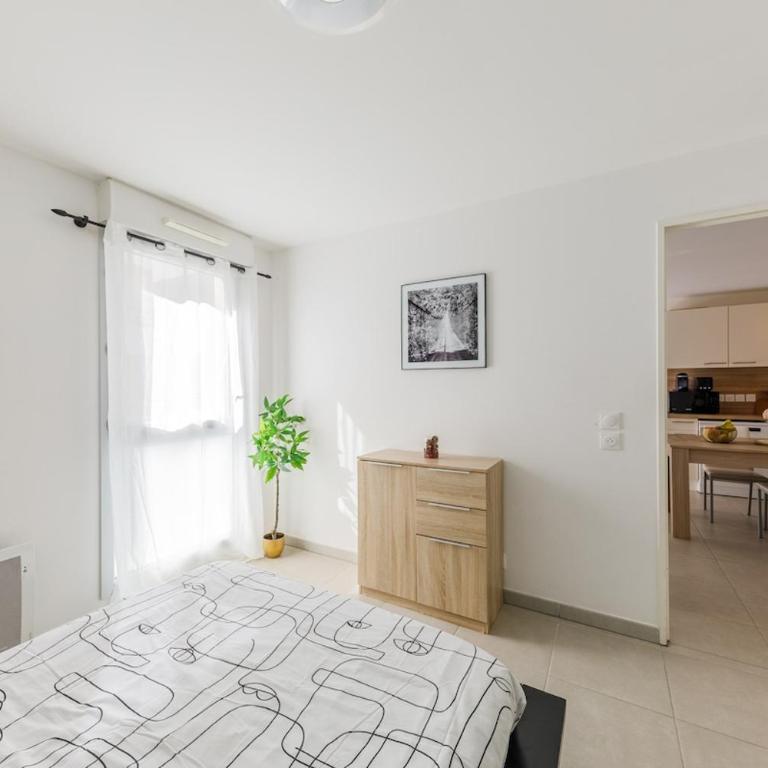 Lumineux T2 Avec balcon, Netflix à Nice - Appartement 2 Chambres - 14