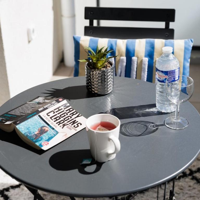 Lumineux T2 Avec balcon, Netflix à Nice - Appartement 2 Chambres - 16