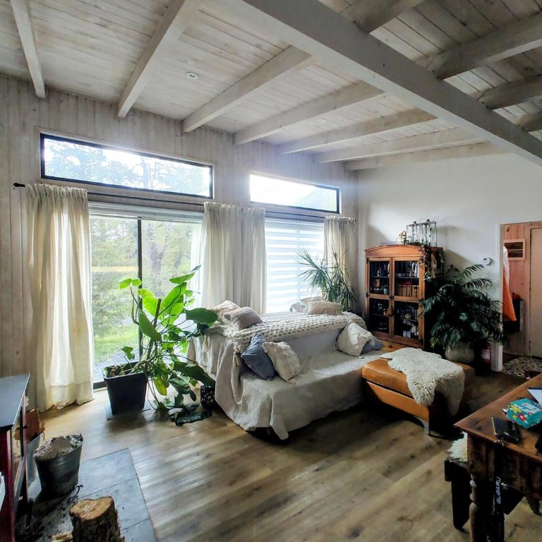 Hau Lodge Malalcahuello Corralco Starlink - One-Bedroom House - 5