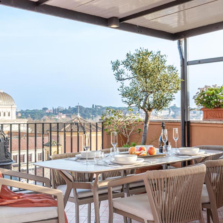Arenula16 - Penthouse with 360 degree view terrace - Appartamento Attico - 9