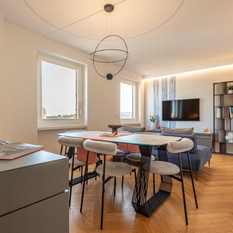 Arenula16 - Penthouse with 360 degree view terrace - Appartamento Attico - 11