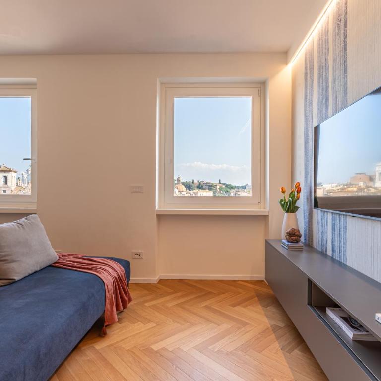 Arenula16 - Penthouse with 360 degree view terrace - Appartamento Attico - 13