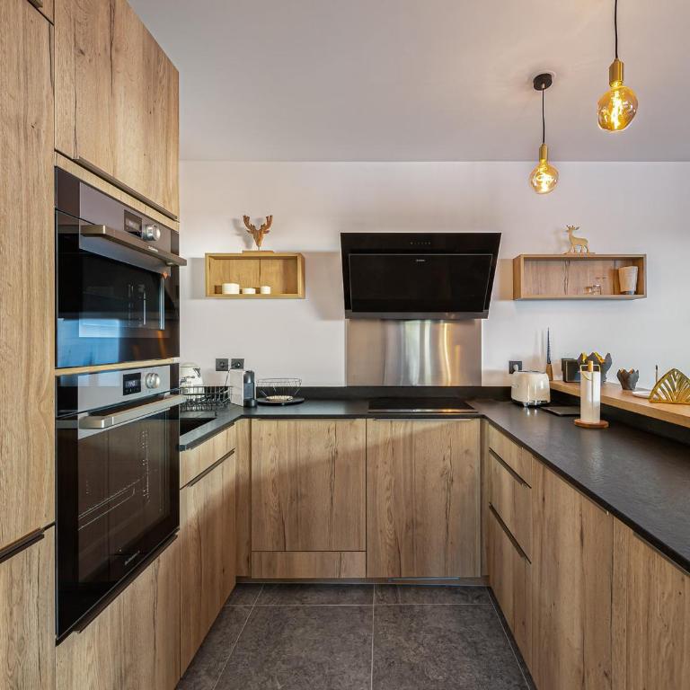 Appartement 3 pièces à Courchevel, proche des pistes avec parking et Wi-Fi - FR-1-563-61 - Apartamento (6 adultos) - 9