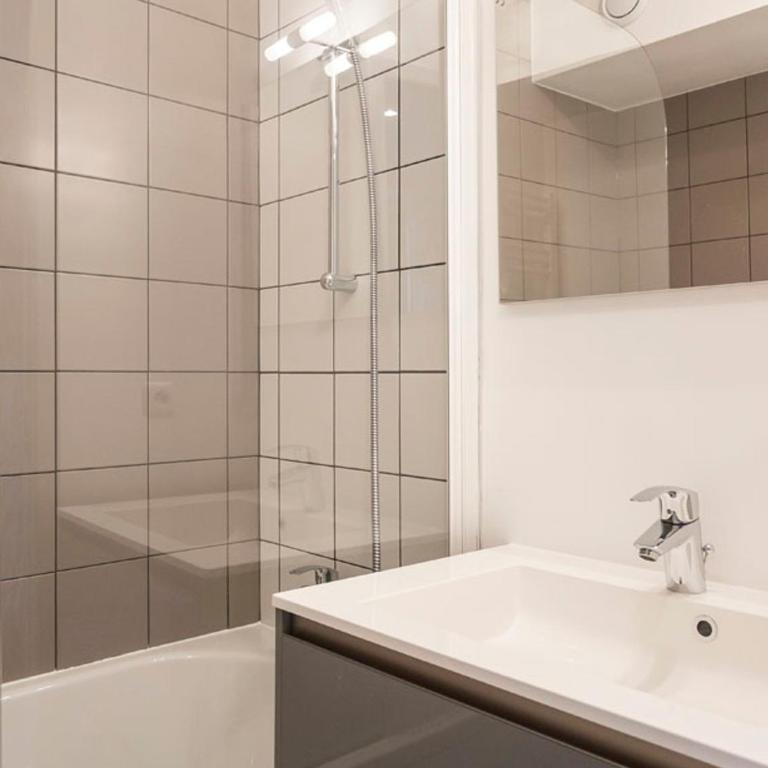 Studio rénové 5 pers, balcon, vue Mont Blanc - FR-1-346-376 - Estudio - 10