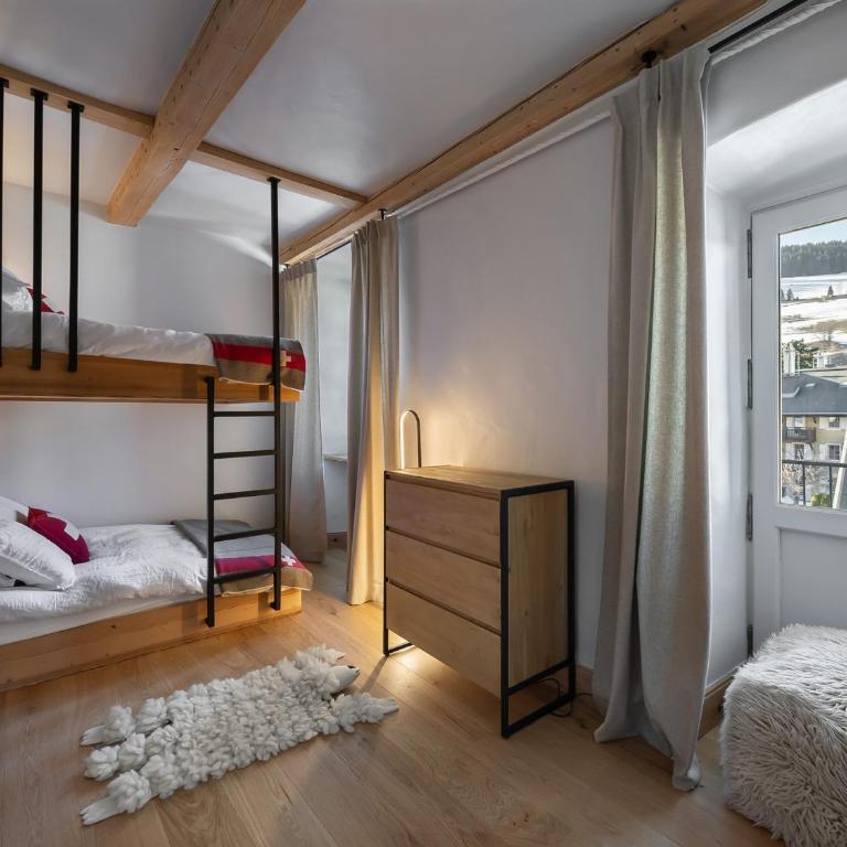 Appartement rénové 3 ch, centre Megève, parking, wifi - Appartement 3 Chambres - 7