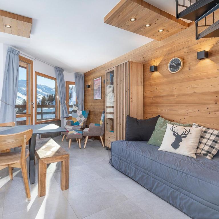 Duplex moderne 2/3 pièces, 6 pers, draps inclus, Avoriaz - Appartement 1 Chambre - 7
